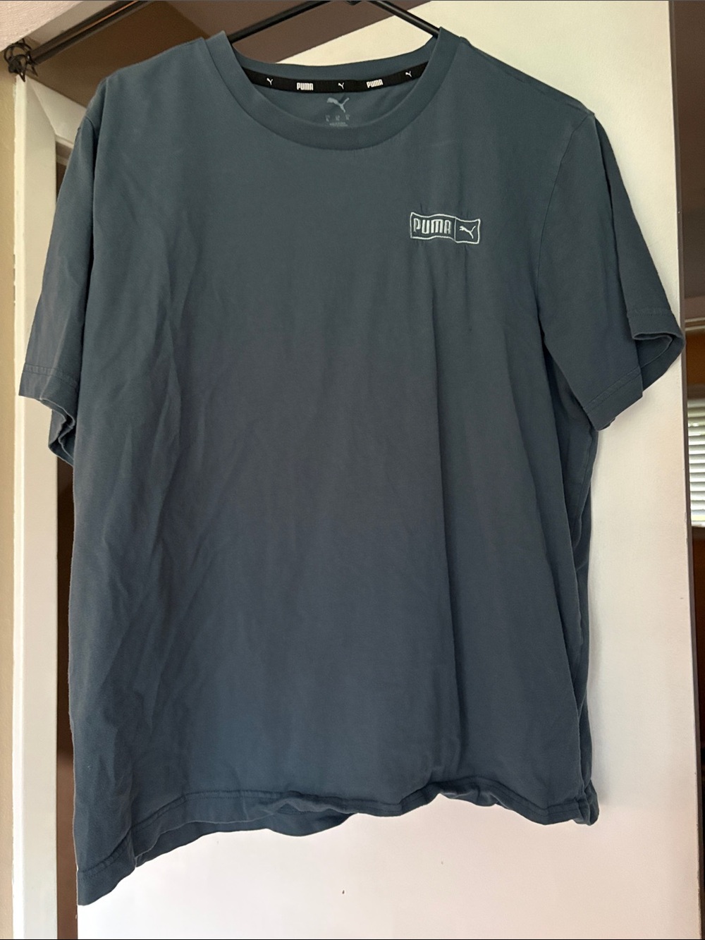Puma Teal Crew Neck Short Sleeve Tee
